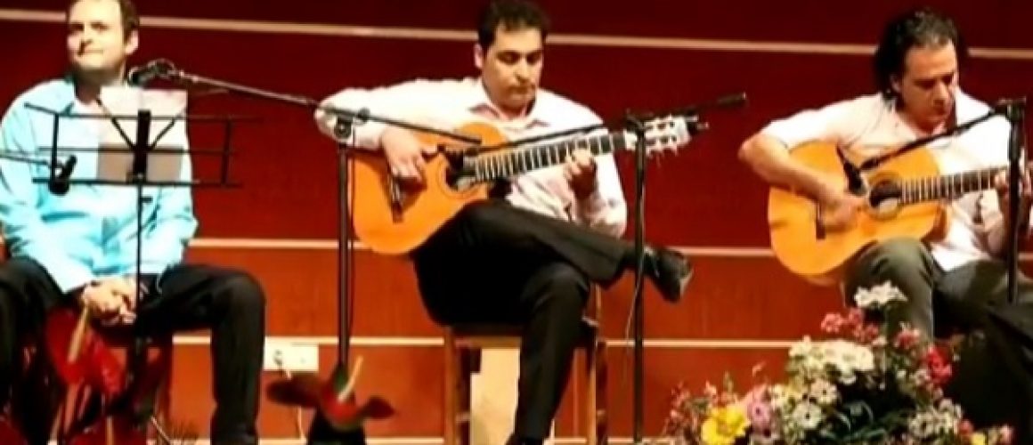 تریوی گیتار گروه یوبال در کنسرت سهراب فدوی