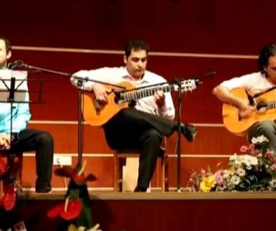 تریوی گیتار گروه یوبال در کنسرت سهراب فدوی